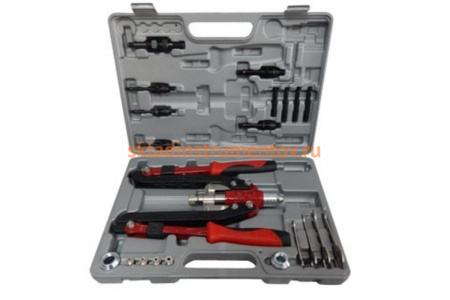 Механический двуручный складной заклепочник 3в1 Profi L-520мм заклепки 3.2-6.4мм ROCKFORCE RF-LHF207