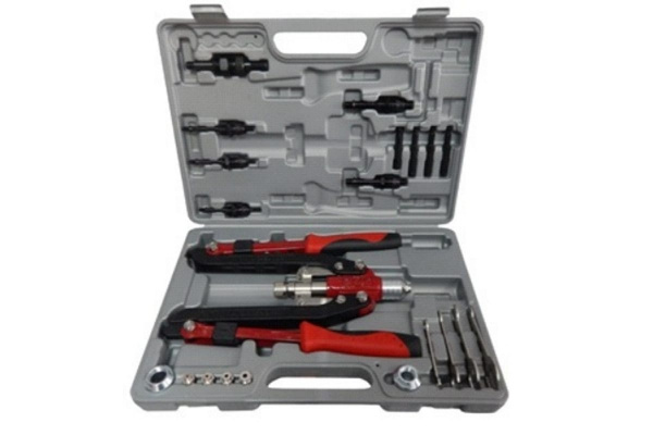 Механический двуручный складной заклепочник 3в1 Profi L-520мм заклепки 3.2-6.4мм ROCKFORCE RF-LHF207