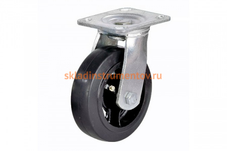 Колесо большегрузное обрезиненное поворотное SCD42 100 мм MFK-TORG 1083100