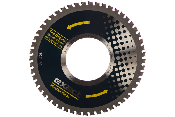 Диск ТСТ для электротруборезов Pipecut 280Е, 360Е (165х62 мм) Exact 7010487 Диск ТСТ для электротруборезов Pipecut 280Е, 360Е (165х62 мм) Exact 7010487