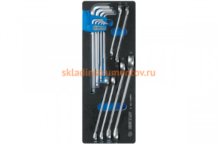 Ложемент для набора разрезных ключей 9-90135MRV, EVA KING TONY 85810332B