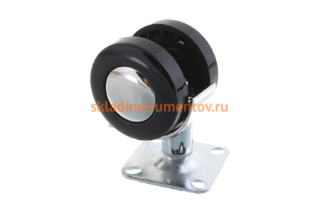 Колесная опора с тормозом, с площадкой для крепления JET 320B D51мм FU320B.051BL99