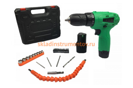 Аккумуляторная дрель-шуруповерт Zitrek Green 12 PRO 063-4073