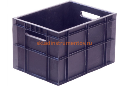 Ящик Тара.ру п/э 400х300х260 Фин-Пак, чёрный 00408