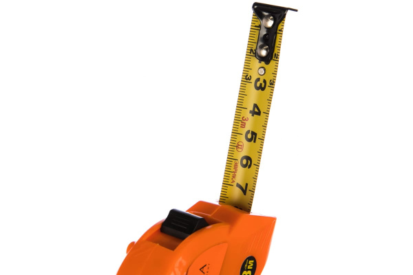 Рулетка 3м 16мм ЭВРИКА ORANGE ER-61316
