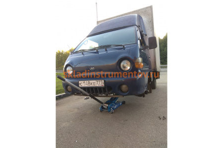 Подкатной гидравлический домкрат 3.5 т STELS LOW PROFILE QUICK LIFT 51135