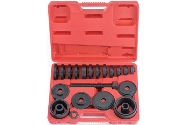 Набор для снятия/установки колёсных подшипников 4WD с оправками 24шт FORCE 924T1