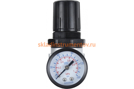 Регулятор давления воздуха с манометром Aist мини 1/4" 91033202 00-00008406