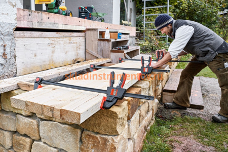 Струбцина пистолетного типа BESSEY 2.7 кН, 900 x 90 мм, распор 195-1090 мм BE-EZXL90-9