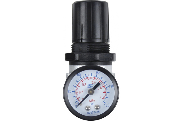 Регулятор давления воздуха с манометром Aist мини 1/4" 91033202 00-00008406