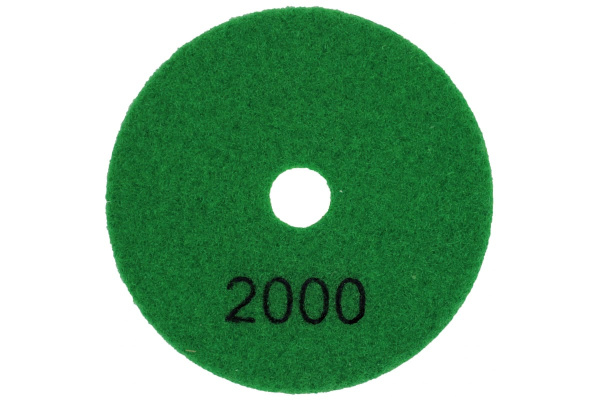 Алмазный гибкий шлифовальный круг Orientcraft АГШК 100 мм, P2000, Черепашка для влажной шлифовки 1002000