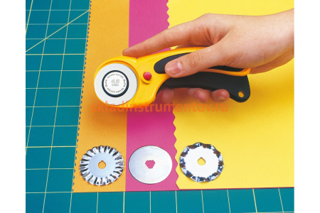 Нож OLFA с круговым лезвием 45 мм OL-RTY-2/DX