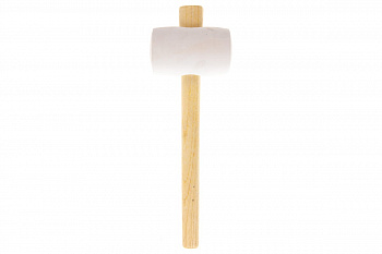 Резиновая киянка SANTOOL МАСТЕР белая 680 гр 030830-680