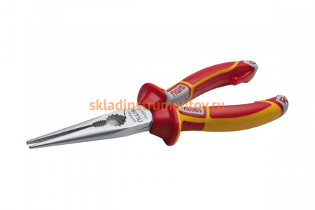 Прямые длинногубцы VDE 1000В 205мм NWS 140-49-VDE-205