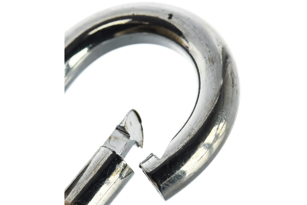 Карабин оцинкованный DIN 5299С 40 шт. (6 мм; ТФ5) Зубр 4-304545-06