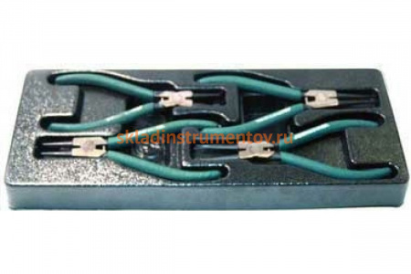 Универсальный набор щипцов для стопорных колец на разжим и сжим 7" Jonnesway AG010002ST (AG010002SP)