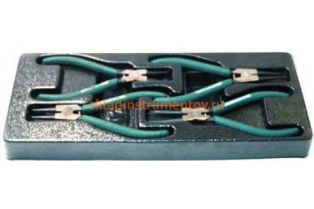 Универсальный набор щипцов для стопорных колец на разжим и сжим 7" Jonnesway AG010002ST (AG010002SP)