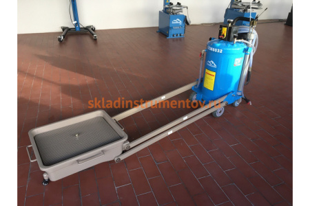 Установка для слива и откачки масла с подкатной ванной Trommelberg UZM8032 (80 л)