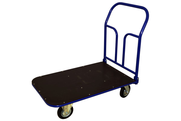 Тележка RUSKLAD платформенная со складной ручкой (система складывания ручки - педаль)  ТПСР 5 ФЛ П (700x1200) Тележка RUSKLAD платформенная со складной ручкой (система складывания ручки - педаль)  ТПСР 5 ФЛ П (700x1200)