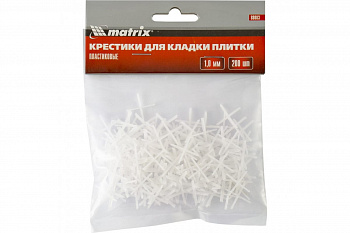 Крестики (200 шт; 1 мм) для кладки плитки MATRIX 88083