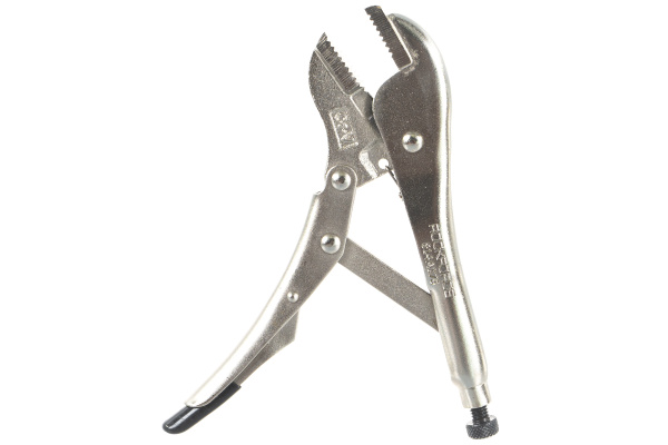 Гейферный зажим с плоскими губками ROCKFORCE тип USA 7-175мм RF-614A175