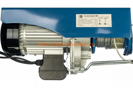 Электрическая таль TOR PA-500/1000 110100