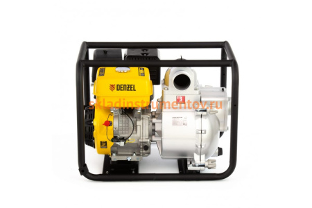 Бензиновая мотопомпа для грязной воды DENZEL PX-80D 99204 Бензиновая мотопомпа для грязной воды DENZEL PX-80D 99204