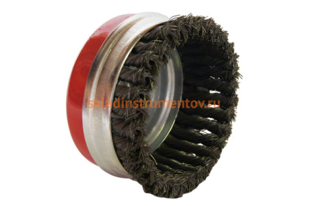 Щетка чашечная (125 мм; М14) для болгарки SANTOOL 060704-014-125