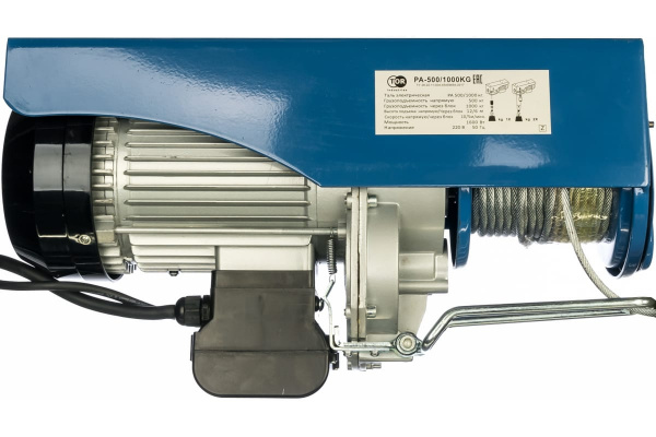 Электрическая таль TOR PA-500/1000 110100