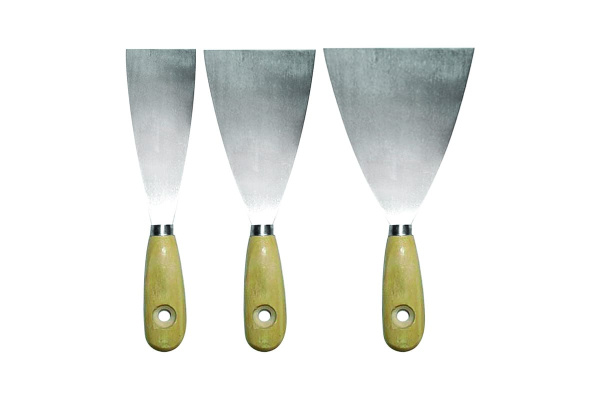 Набор шпателей с деревянной ручкой Biber 35110 тов-048224