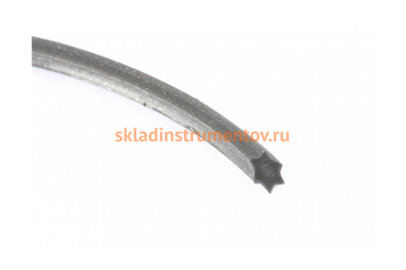 Леска для триммера звезда (2.4 мм; 15 м) армированная алюминием СИБРТЕХ 961975