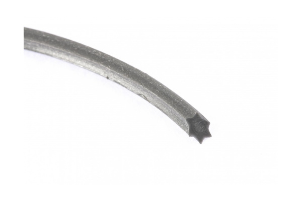 Леска для триммера звезда (2.4 мм; 15 м) армированная алюминием СИБРТЕХ 961975