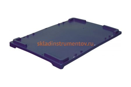 Морозостойкая крышка для ящиков Тара.ру 600х400 мм, синяя 01380