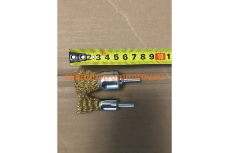 Набор щеток ПРОФЕССИОНАЛ 2 шт. для дрели (17/24 мм; латунированная проволока 0,3 мм) Зубр 3532-H2_z02