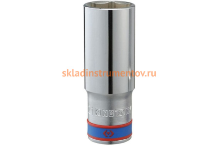Головка торцевая глубокая шестигранная 3/4", 56 мм KING TONY 623556M