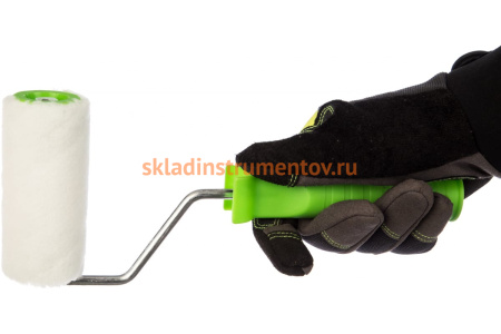 Валик СИБРТЕХ ВЕЛЮР с ручкой 100 мм ворс 5 мм 80132