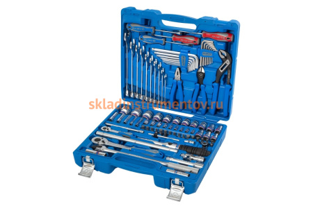 Набор инструментов универсальный, дюймовый, 87 предметов KING TONY 7587SR01