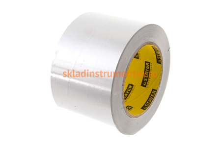 Алюминиевая лента STAYER Professional, до 120С, 50мкм, 75мм х 50м 12268-75-50