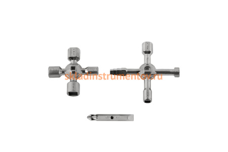 Универсальный ключ для электрошкафов КОБАЛЬТ 10 профилей 792-926