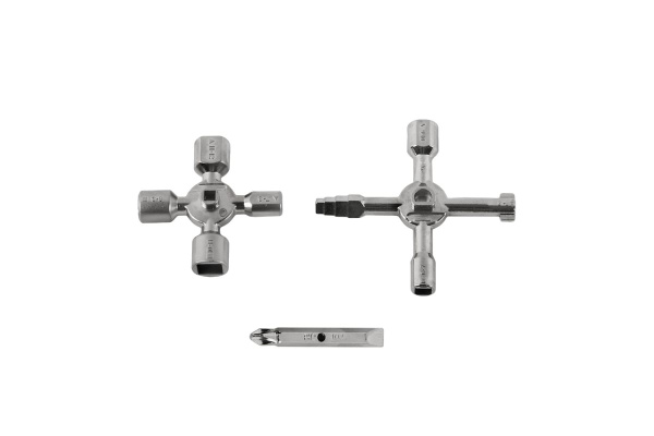 Универсальный ключ для электрошкафов КОБАЛЬТ 10 профилей 792-926