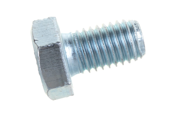 Болт с шестигранной головкой Зубр DIN 933, класс прочности 8.8, оцинкованный, M12x20 мм, ТФ6, 5 шт. 4-303076-12-020