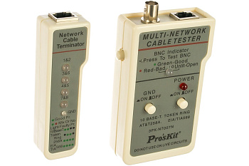 Кабельный тестер ProsKit 3PK-NT007N 00323083