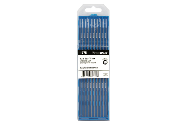 Электрод вольфрамовый WZ-8 (10 шт; 2.0 мм; 175 мм) FOXWELD 1775