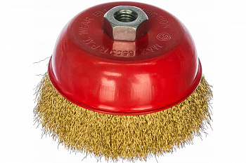 Щетка чашечная (125 мм; М14) для болгарки SANTOOL 060703-014-125