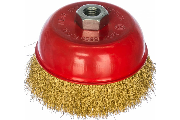 Щетка чашечная (125 мм; М14) для болгарки SANTOOL 060703-014-125