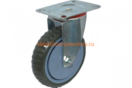Колесо промышленное литое поворотное 75 мм MFK-TORG 4001075-ЛИТ
