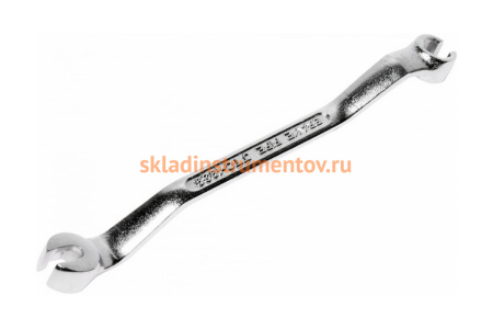 Накидной усиленный ключ с прорезью 10х11мм JTC-1939