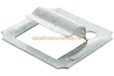 Кляймер СИБРТЕХ №3,5 оцинкованный с гвоздями, 100шт 465735