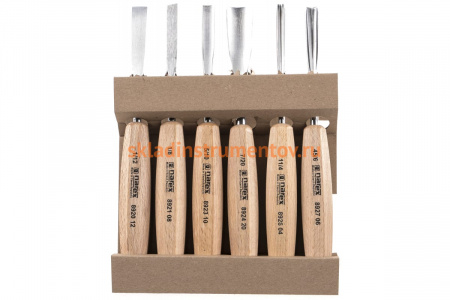 Набор из 6 резцов в картонной коробке NAREX Standart 894720