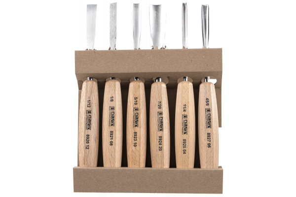 Набор из 6 резцов в картонной коробке NAREX Standart 894720